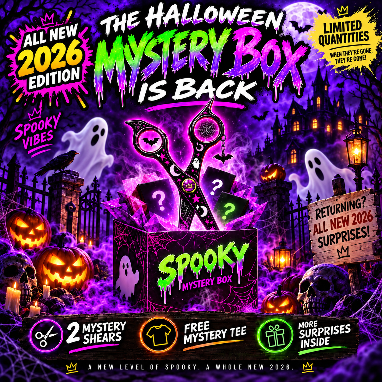 ALL NEW 2026 Halloween & Fall Mystery Boxes