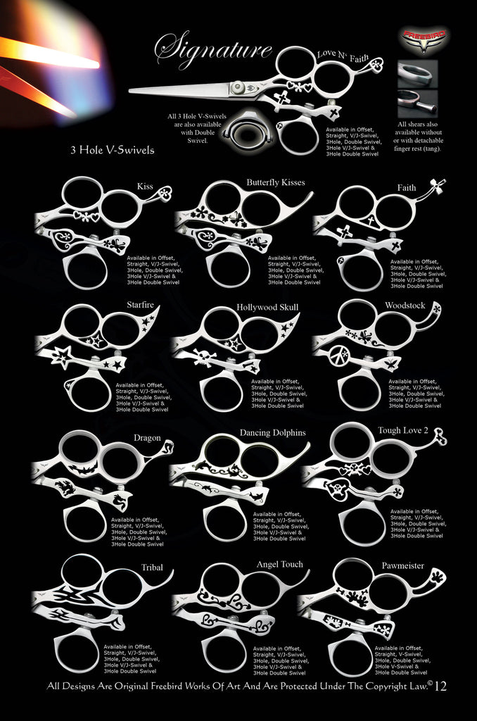 Signature 3-Hole V Swivel Shears