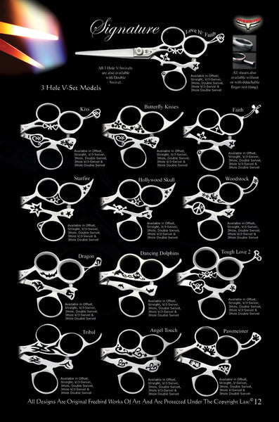 Signature 3 Hole V-Set Shears