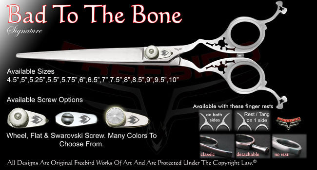 Bad To The Bone Straight Signature Grooming Shears
