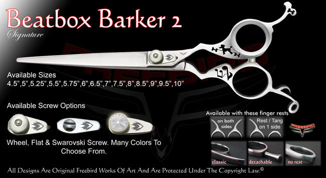 Beatbox Barker 2 Straight Signature Grooming Shears