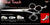 Tribal Touch 3 Hole Double V Swivel Touch Grooming Shears